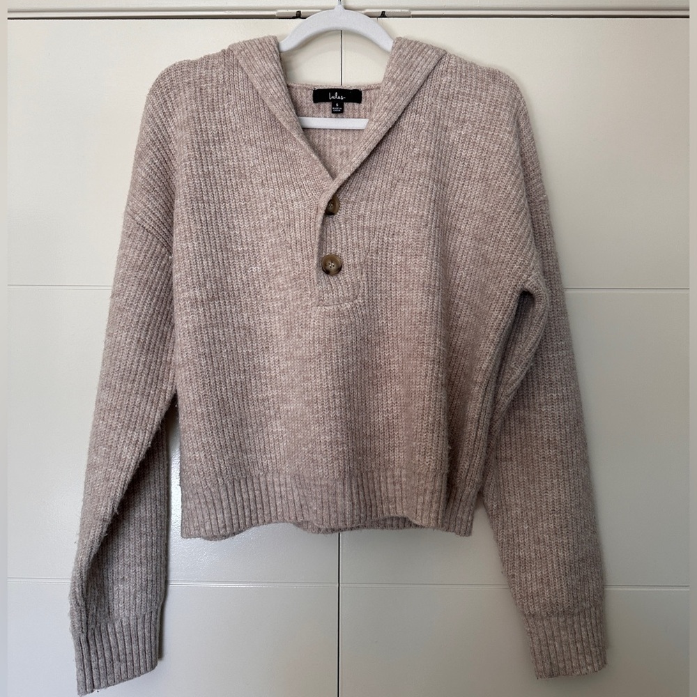 Lulus Beige Sweater